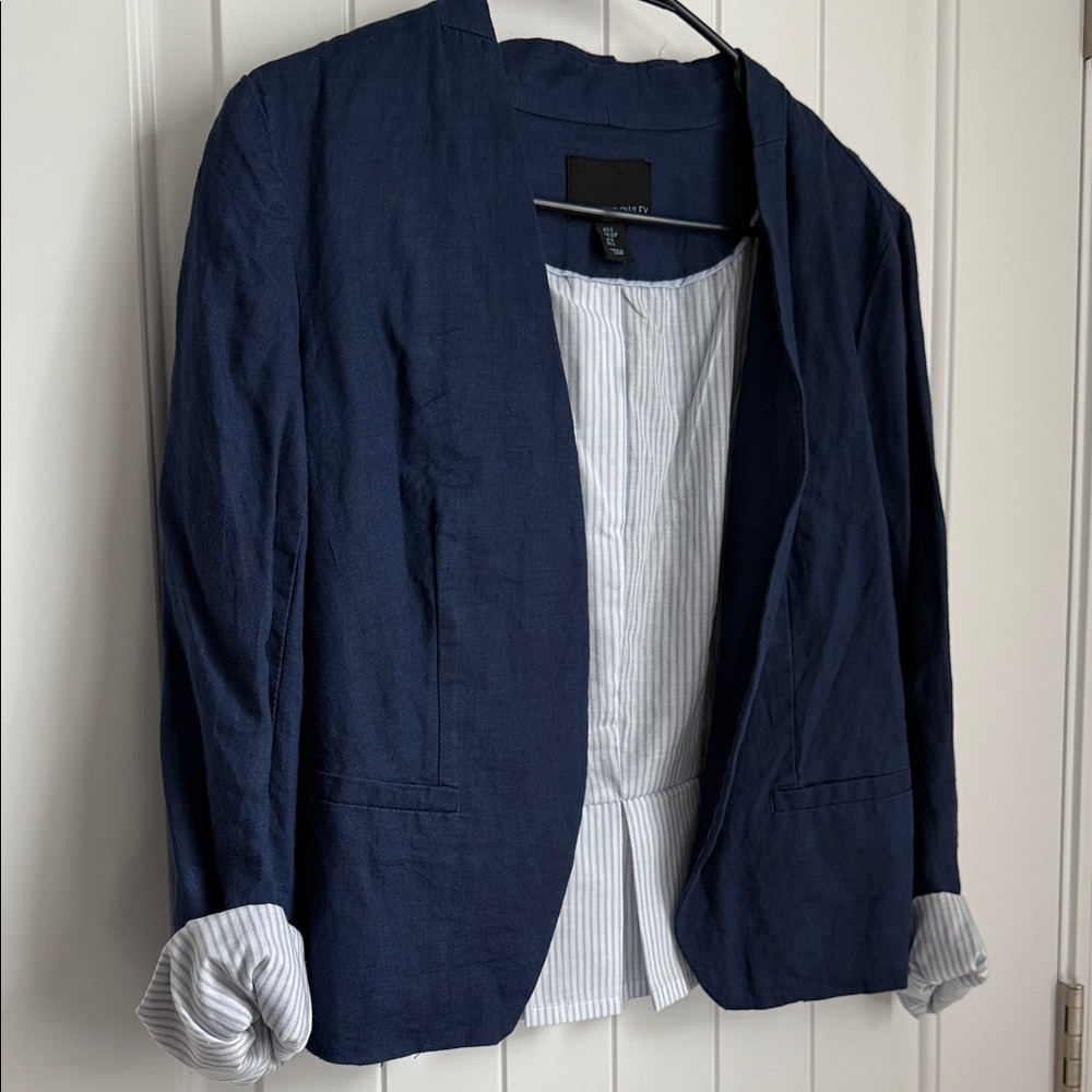 Navy Blue Blazer - Picture 2 of 4